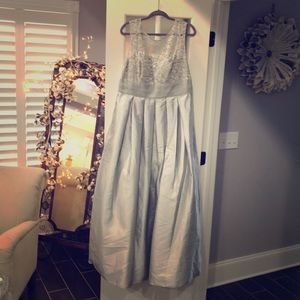 Silver bridesmaids or mother of the... dress